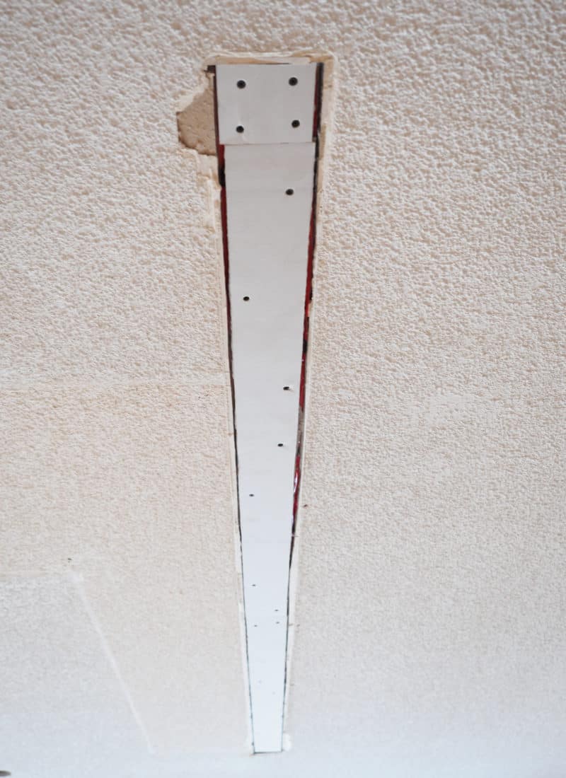 How to complete a popcorn ceiling repair - THE HOMESTUD