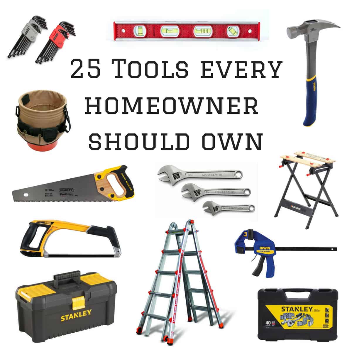 What tools do you need to build a house, Part 1