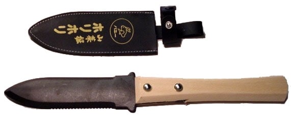 Leather Sheath For Hori Hori Weeder Root Cutter