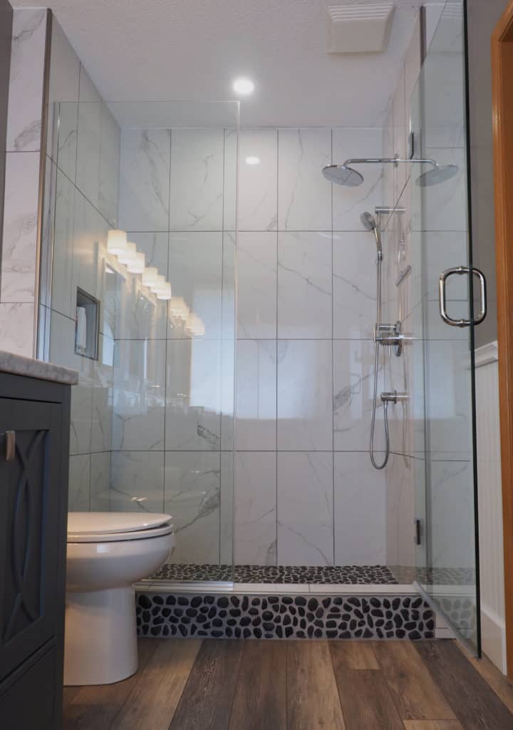 master bathroom shower