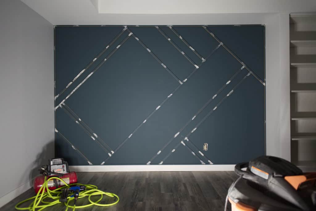 the homestud feature wall
