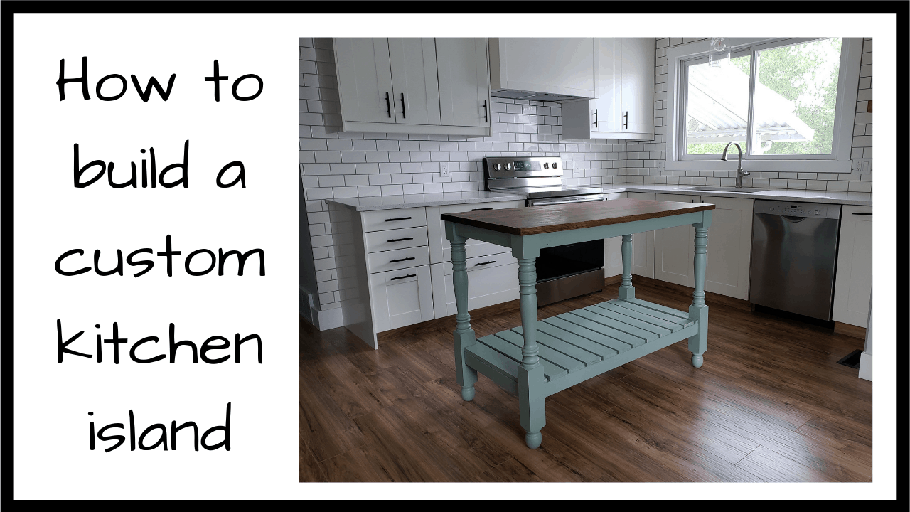 A DIY Butcher Block Island Countertop (Anyone Can Do!) - The Homes I Have  Made