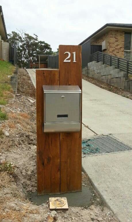 mailbox post ideas