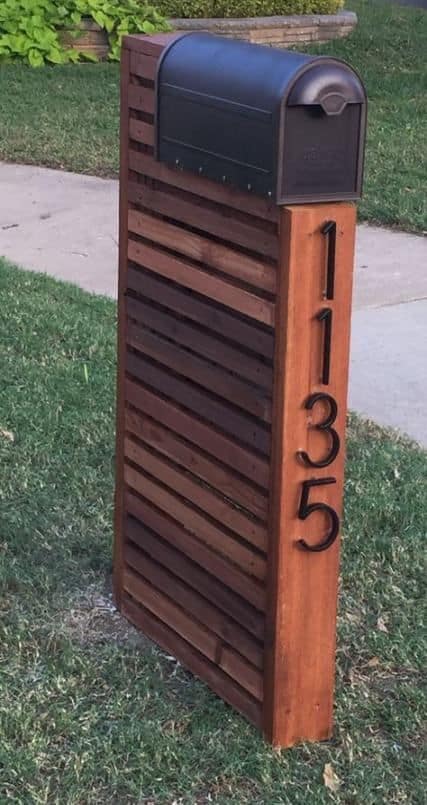 mailbox post ideas