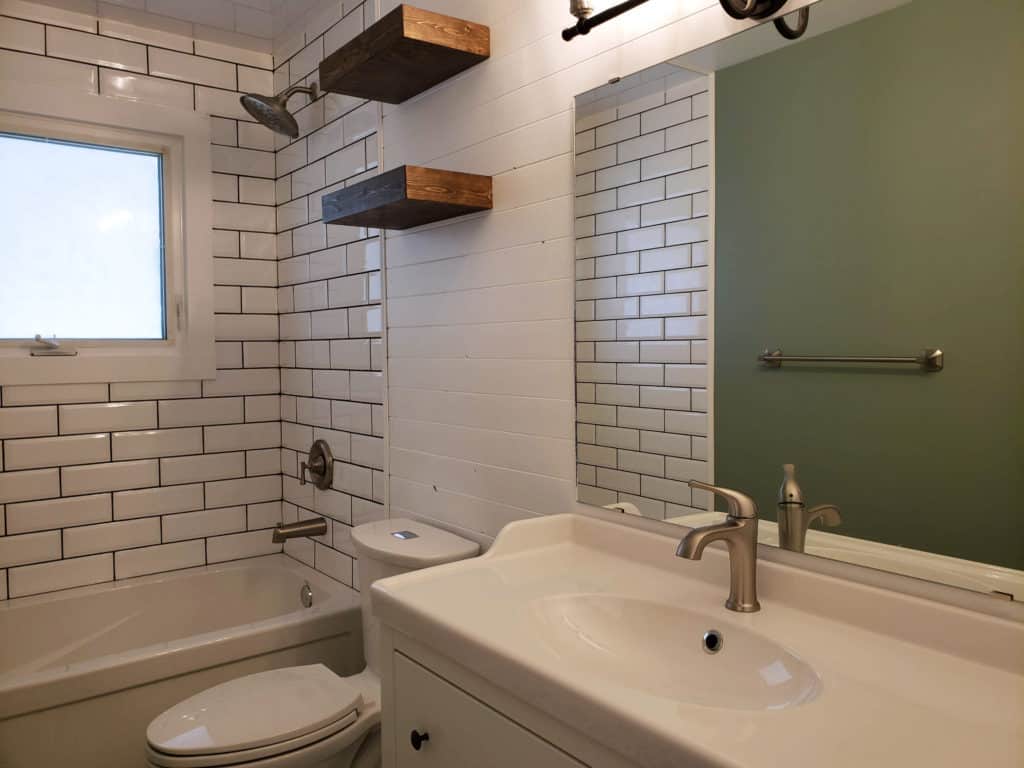 farmhouse bathroom renovation