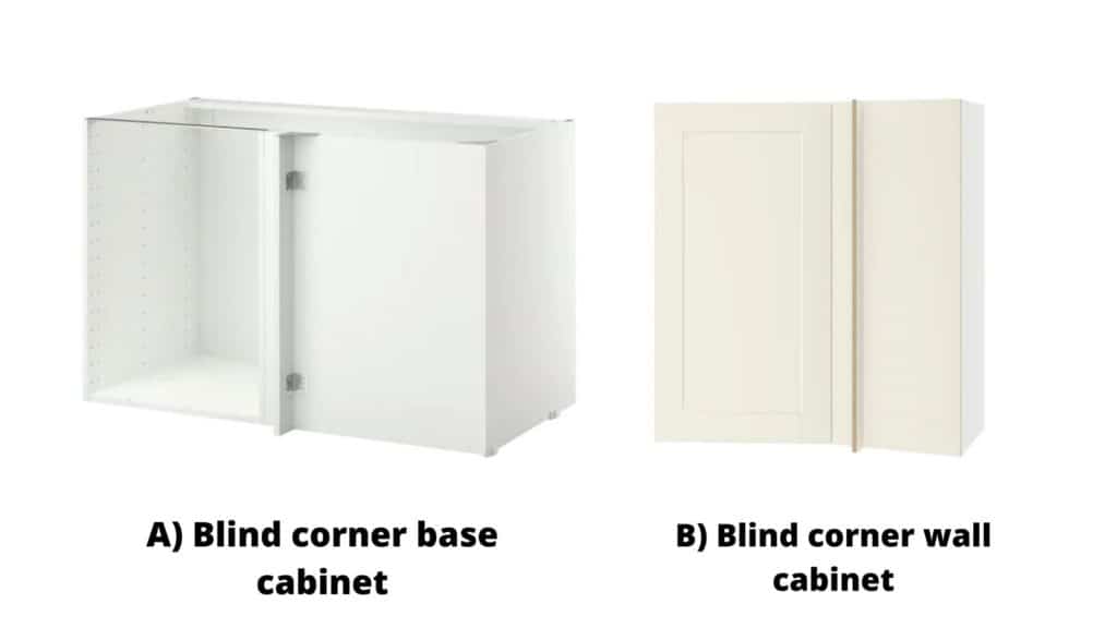 blind corner cabinets